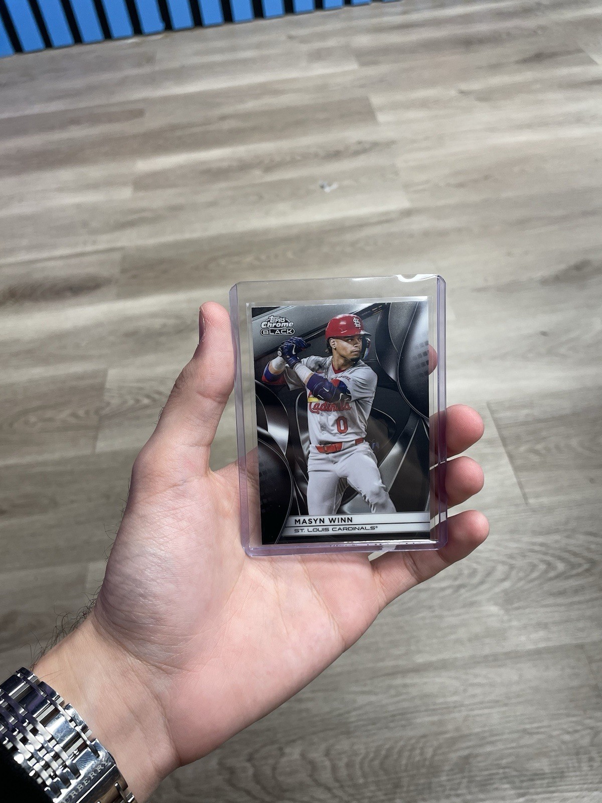 2024 Topps Chrome Black - Masyn Winn #46 (RC)