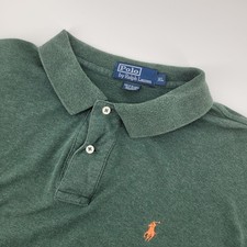 Polo by Ralph Lauren Mens XL Green Short Sleeve Polo Shirt Pony Logo
