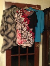 3  lovely tops all will fit size 18 Wardrobe Marks &Spencer Stock shop excellent