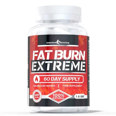 EVOLUTION SLIMMING Fat Burn Extreme High Strength Weight Loss Supplement