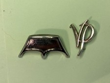 chrome Vanden Plas Crown Car Grille Badge/Emblem Austin 1100 1300 Princess 00001