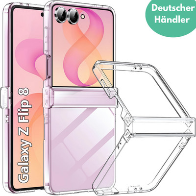 Schutz Hülle für Samsung Galaxy Z Flip 8 Handy Tasche Silikon Cover Case TPU