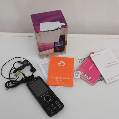 Sony Ericsson Spiro Walkman W100i schwarz Handy (T-Mobile Netz)