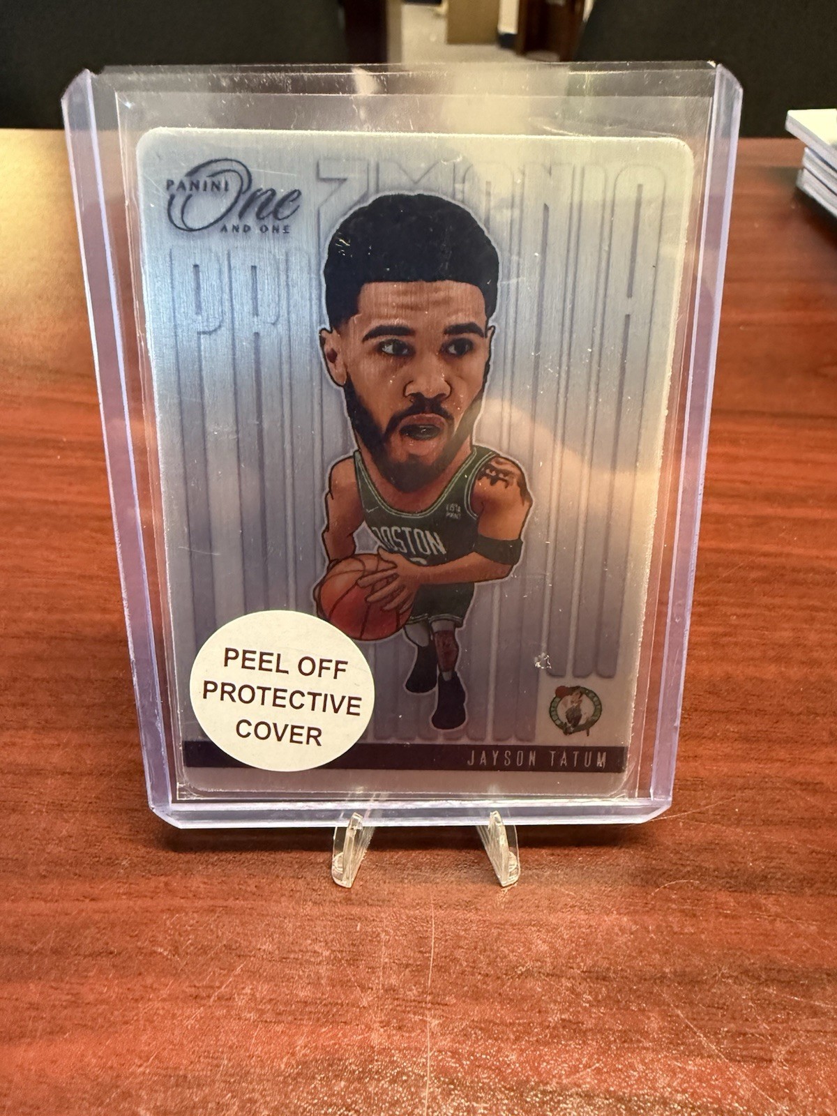 2024-25 Panini One And One Jayson Tatum Prizmania Case Hit SSP