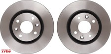 2x Bremsscheibe TRW DF6186 2 Bremsscheiben Vorderachse Vorne 2x Bremsscheibe TRW DF6186 2 Bremsscheiben Vorderachse Vorne