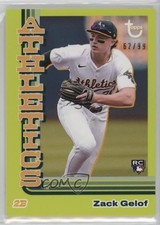 2024 Topps Brooklyn Collection Chartreuse 62/99 Zack Gelof #45 16wc