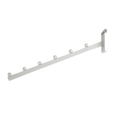 SSWBasics 6-Ball Waterfall White Faceout for Wire Grid - Pack of 5- White