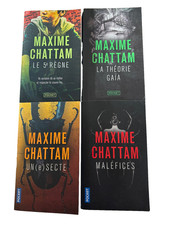 MAXIME CHATTAM / lot de 4