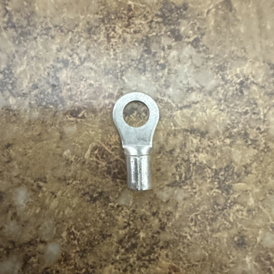 Ring Terminal, 14-12AWG, #10 Stud Size, Non Insulated, Brazed Seam, 500 PACK!! - Image 4 of 4