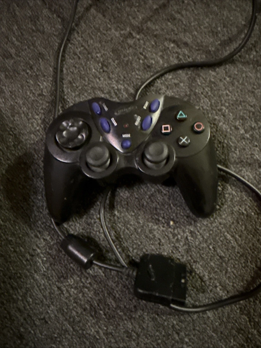 Intec Black Controllers for Sony PlayStation 2 for sale | eBay