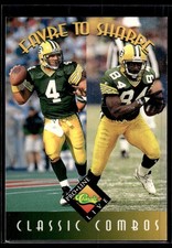 1994 Pro Line Live Brett Favre/Sterling Sharpe Green Bay Packers #392