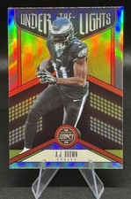 2023 Panini Legacy Football Silver Under The Lights Refractor AJ Brown #UL-AJB