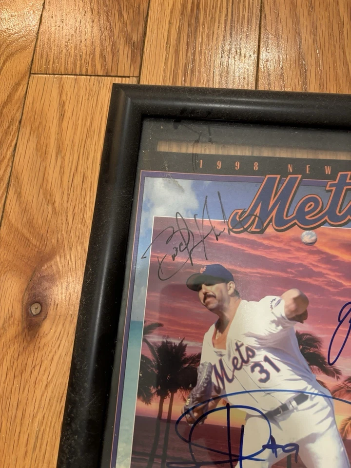 Jeff Bagwell, Moises Alou, Butch Huskey And Todd Hundley In Person Autos Program - Image 4 of 4