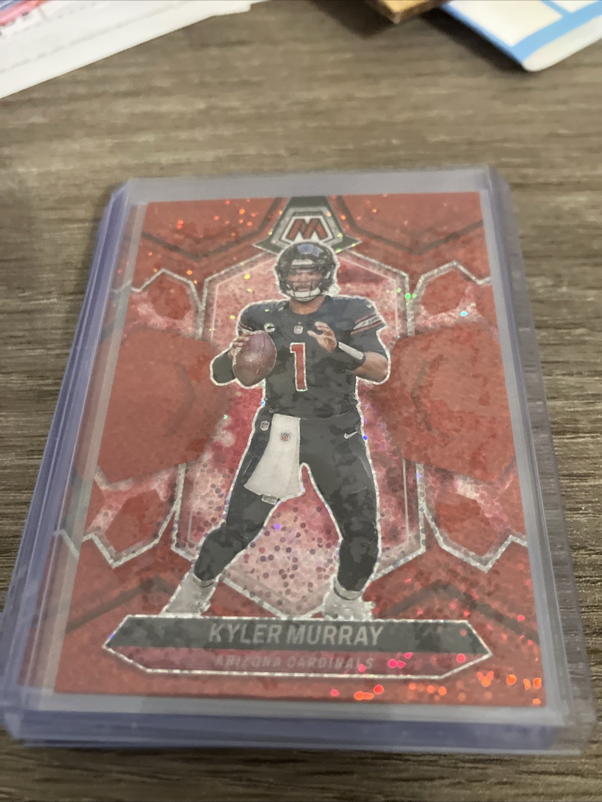 2024 Panini Mosaic - Kyler Murray #1 Red Sparkle Prizm SSP RARE INVEST HOT🔥