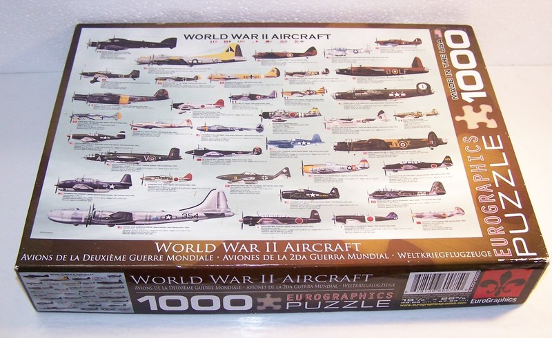 Eurographics 1000 Puzzle World War II Aircraft