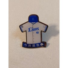 Saitama Seibu Lions Tatsuya Imai Blue Uniform Pin Badge Baseball Japan