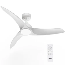 Ceiling Fans with Lights, 42 inch Low Profile Ceiling Fan with Light and Remo...
