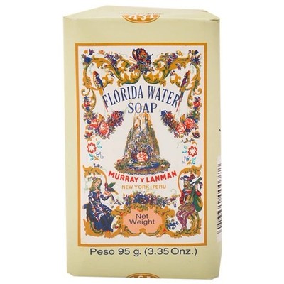 Murray & Lanman Florida Water Body Bar Soap Floral Pattern Unisex 3.35 oz