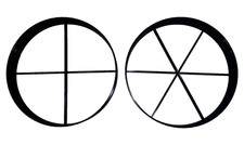 Diffraction Spike Masks Set For Telescope 6  4 Blade For 83mm O.D