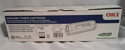 OKI C831 M873 Black Genuine Toner Cartridge P/N 44844512 Brand New