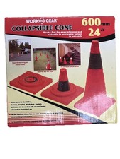 Collapsible Traffic Cones 24” Parking, Sports, Safety Etc