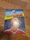 1984 Cincinnati Reds Scorebook Pete Rose1st game as player manager — photo 1