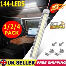 4X 12V LED Lights Campervan Caravan Ceiling Interior Strip Bar Van Boat Lighting