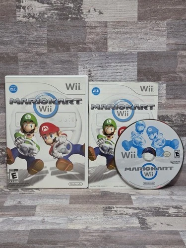 Mario Kart Wii (Nintendo Wii) Complete CIB Tested & Working