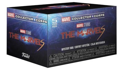 Marvel Collector Corps Box - The Marvels Funko POP! Shirt Size L