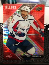 ALEX OVECHKIN 2024-25 ALLURE HOCKEY RED RAINBOW NO. 53 WASHINGTON CAPITALS