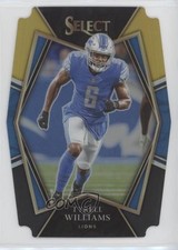 2021 Panini Select Premier Level Black & Gold Prizm Die-Cut Tyrell Williams 0o2b