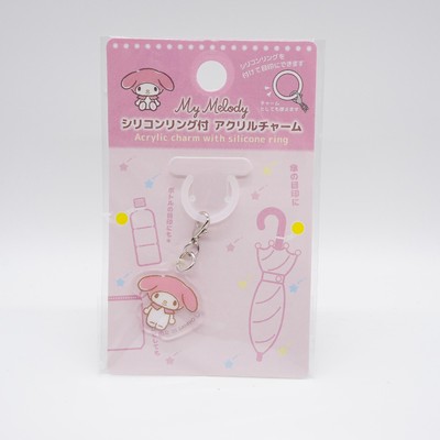 Sanrio Characters JAPAN 2025 My Melody Acrylic Charm with Silicon Ring