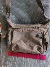 Kipling Beige Medium Shoulder Crossbody Bag In Very Good Condition.