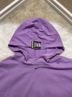 Nike Center Swoosh Hoodie Womens Large Lavender Mini Swoosh Oversized Baggy Y2K — photo 8