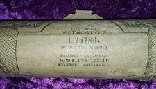 Hi-Ho The Merrio / Somebody's Lonely - L 24786A Metrostyle Player Klavier Musik Ro