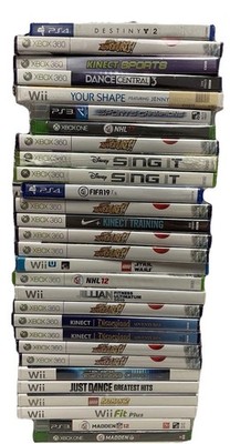 Sony Microsoft Nintendo Mixed Lot Games PS4 PS3 Xbox One 360 WII U SEALED CIB 