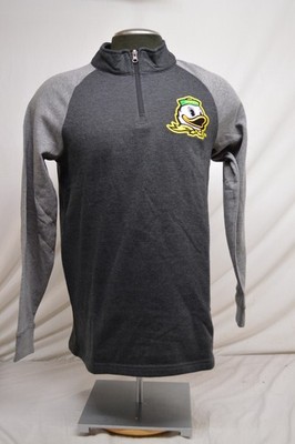 NEW NCAA Univ of Oregon Ducks 1/4 zip Pullover Sweatshirt NWOT Men s Size MED
