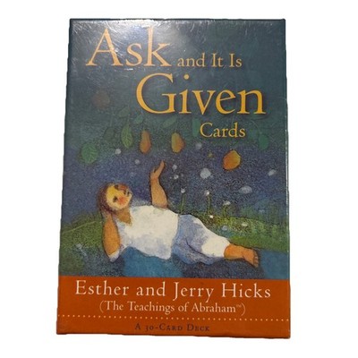 Ask and It Is Given Cards The Teachings of Abraham by Esther and Jerry Hicks New