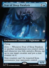Fear of Sleep Paralysis - Extended Art DSC NM MTG