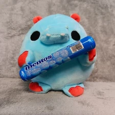 Zuru Mini Brands Snackles Hugh Mentos Blue Hippo 5” Mystery Plush Toy Series 1