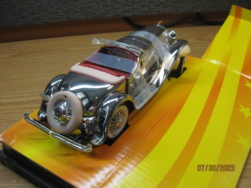 1/18 1935 DUESENBERG SSJ, CROMADO, POR ERTL/AMERICAN MUSCLE #32243 - Imagen 8 de 14