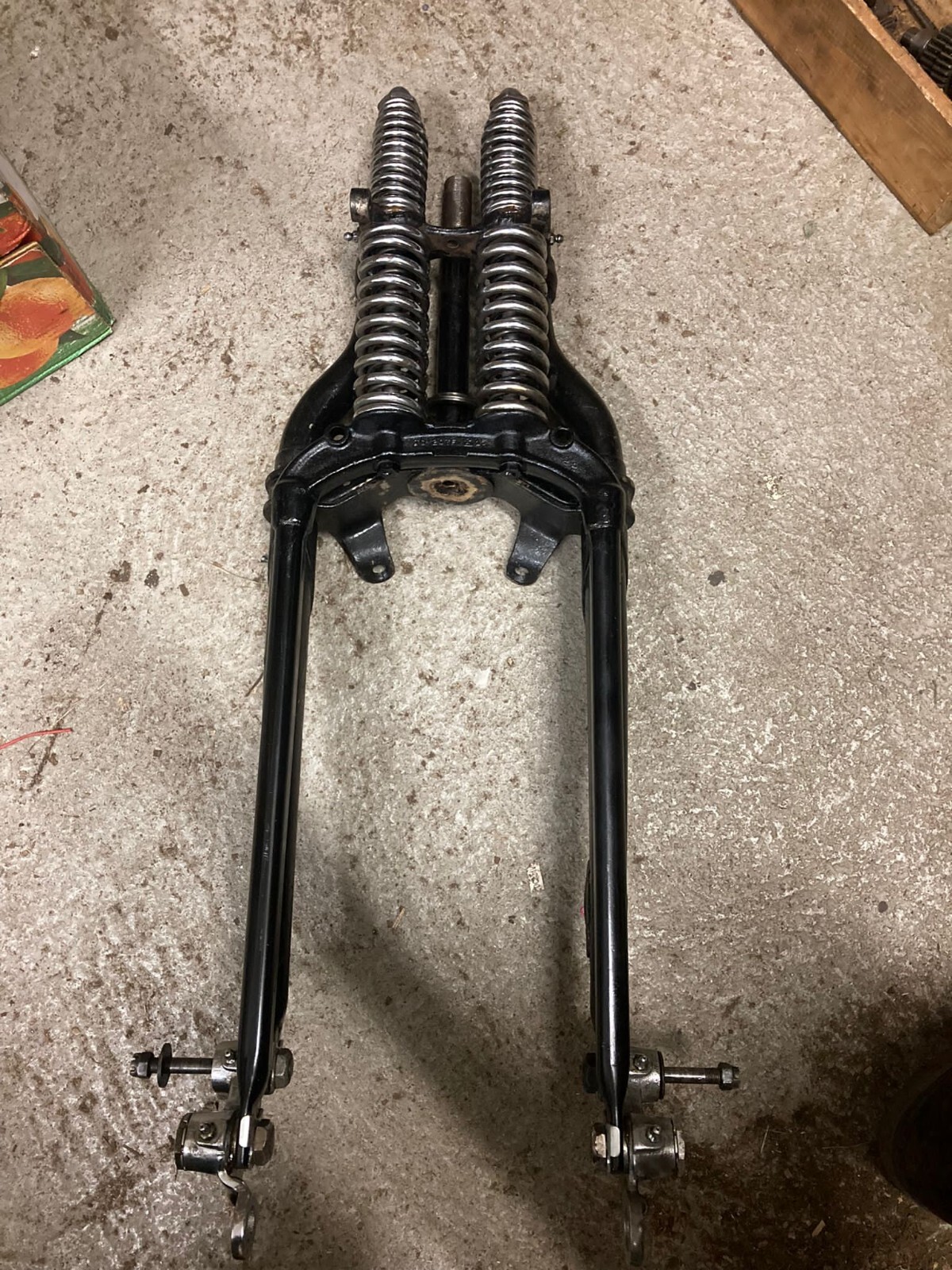 Genuine Harley Davidson WLC 45 Flathead Springer Front Fork WLA