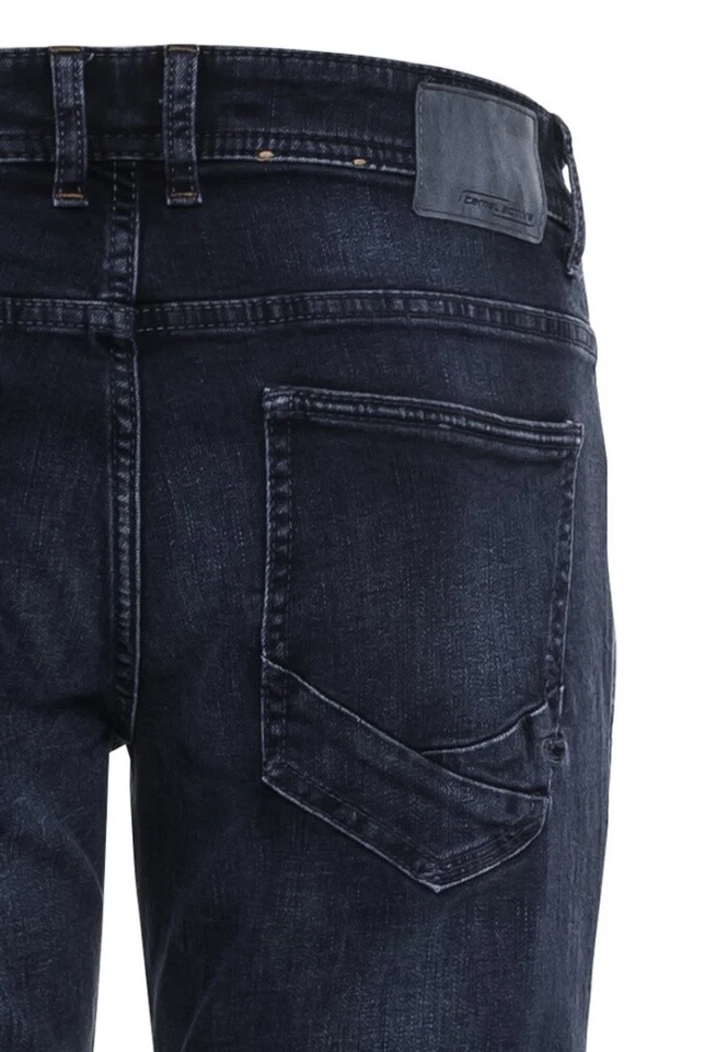 Camel active Hombre Pantalones Vaqueros Piedra Lavada Madison Azul Indigo 9554 4 - Imagen 4 de 4