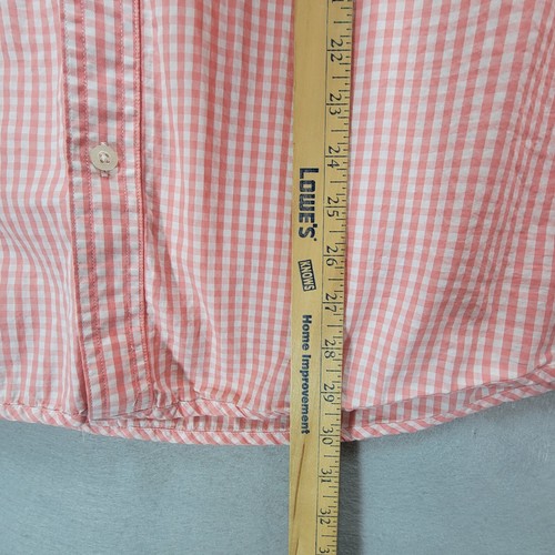 Guy Harvey Fishing Shirt Mens XL Pink Check Button Down Preppy Coastal Beach LS - Picture 16 of 18