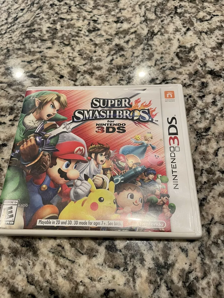 Super Smash Bros. for Nintendo 3DS, Complete in Box! Tested!