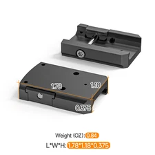 EPN RMR/RMSc Mounting Plate for Pistol,Red Dot Sight Adapter Compatible NEW