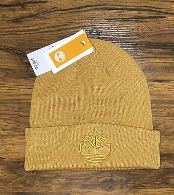 Tan Beanie Winter Ski Hat Mens One Size 
