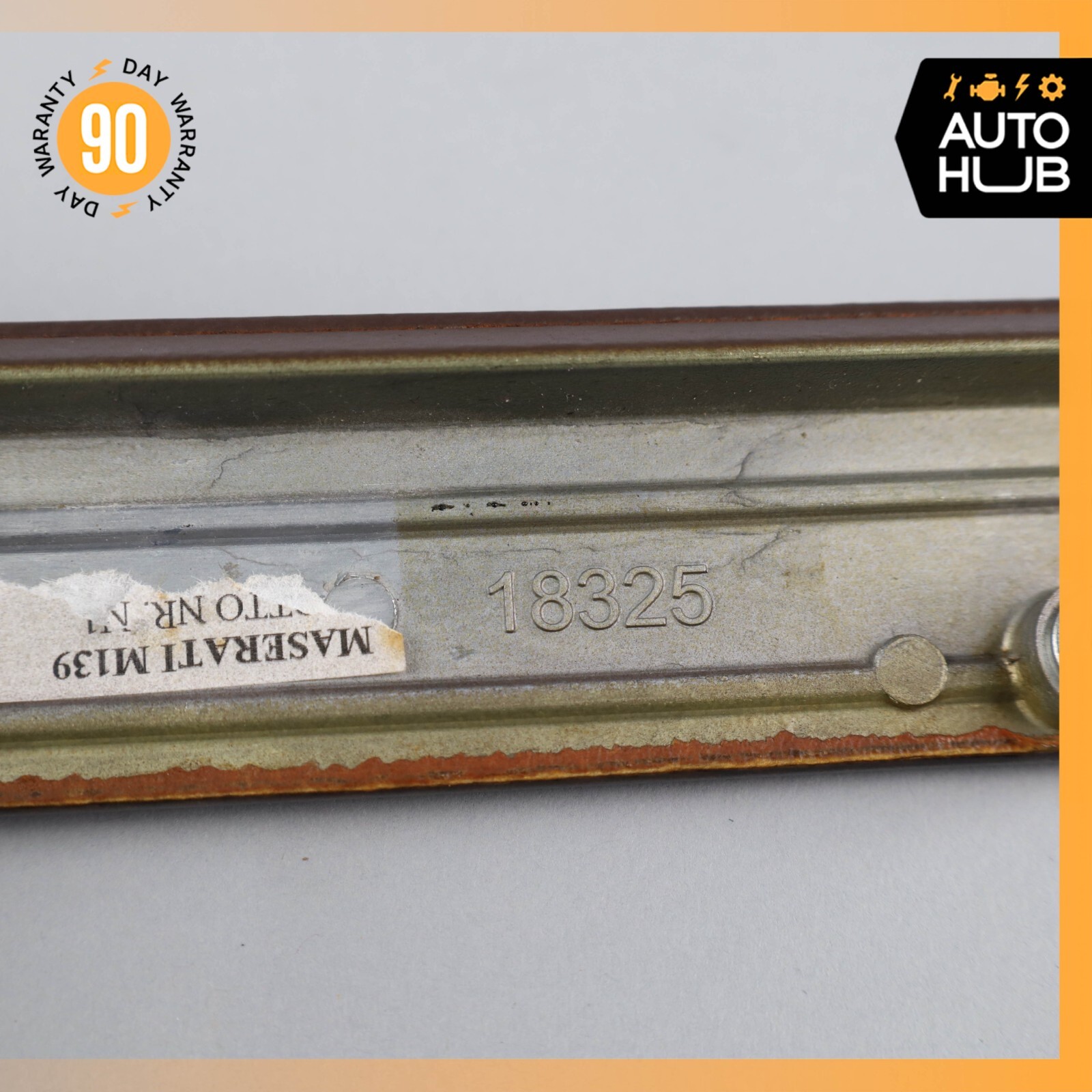 09-13 Maserati Quattroporte M139 Right Side Dashboard Panel Trim Wood OEM