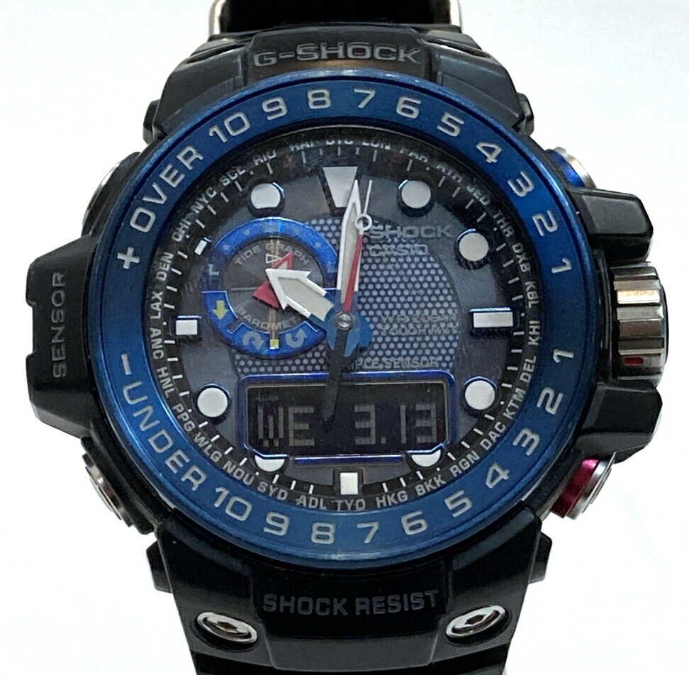 Casio G-Shock GWN-1000B Gulf Master Men's Watch 20ATM Triple Casio G-Shock GWN-1000B Gulf Master Men's Watch 20ATM Triple