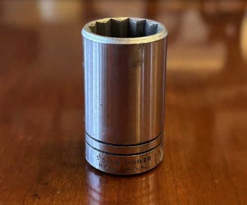 Vintage Proto 3/4” Drive Socket 5548 1-1/2” 12 Point Made In USA